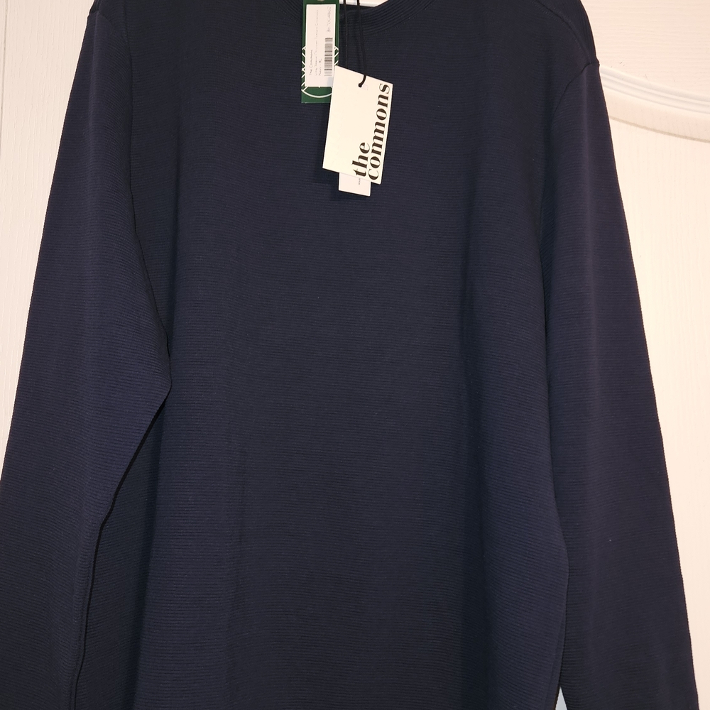 Men's Navy Long Sleeve Shirt